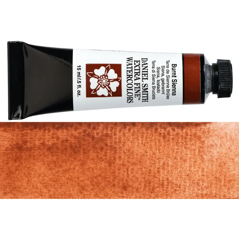 Daniel Smith Extra Fine Watercolor, 15 mL, Burnt Sienna